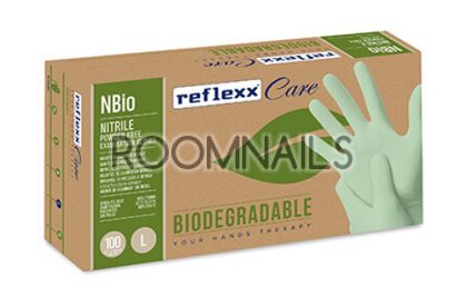 БИОРАЗГРАДИМИ НИТРИЛНИ РЪКАВИЦИ РАЗМЕР L