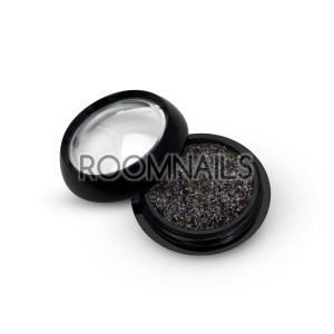 SLOWIANKA  БРОКАТ HOLO BLACK FLAKES- 1 GR