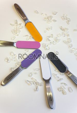 PEDICURE FILE SELF-ADHESIVE 60 GRIT - 5 PIECE SET