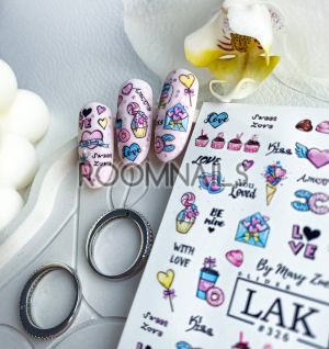СТИКЕРИ МАНИКЮР LAK