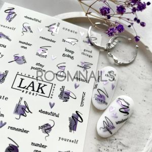 СТИКЕРИ МАНИКЮР LAK