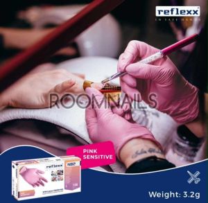 НИТРИЛНИ РЪКАВИЦИ REFLEXX N82 РОЗОВИ РАЗМЕР S