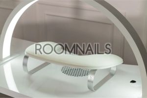 Afinia Hand rest Luna Cream with silver legs
